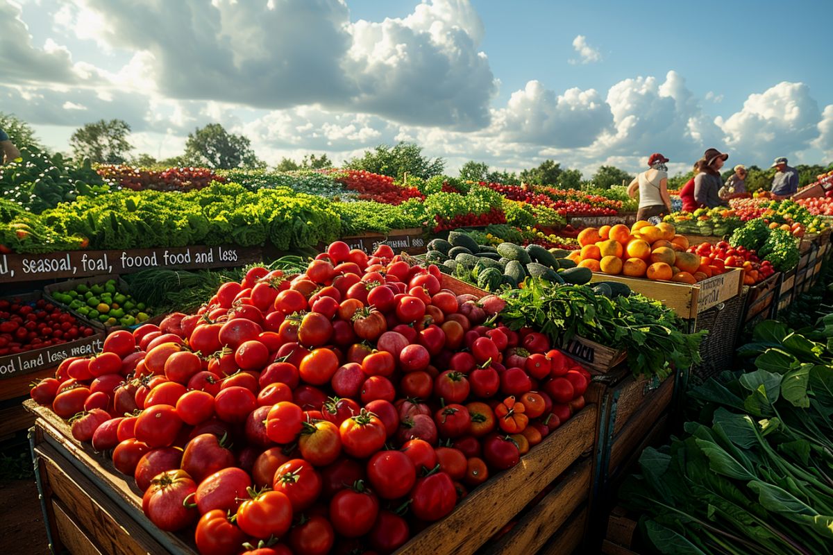 Mangez local, de saison et moins de viande